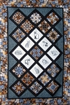 Critter Kaleidoscope Cat Twin Quilt Kit