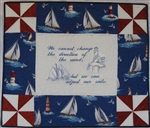 Pin Wheel - Nautical - Small Wall Hanging Kit