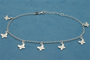 ANKB1002 - Silver Anklets