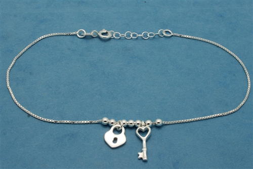 ANKB1003 - Silver Anklets