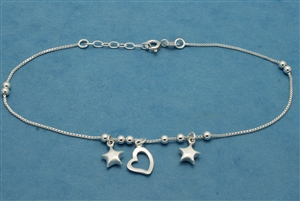 ANKB1004 - Silver Anklets