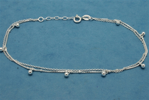 ANKB1008 - Silver Anklets