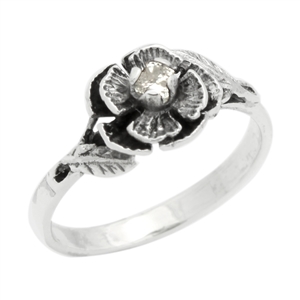 BBR005-CL Silver Kids / Baby Ring
