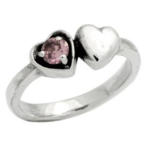 BBR006-PI Silver Kids / Baby Ring