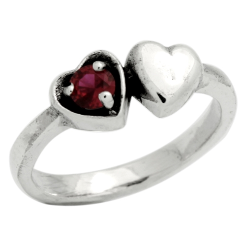 BBR006-RU Silver Kids / Baby Ring