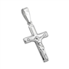 CRP11 - Silver High Polished Cross Pendant