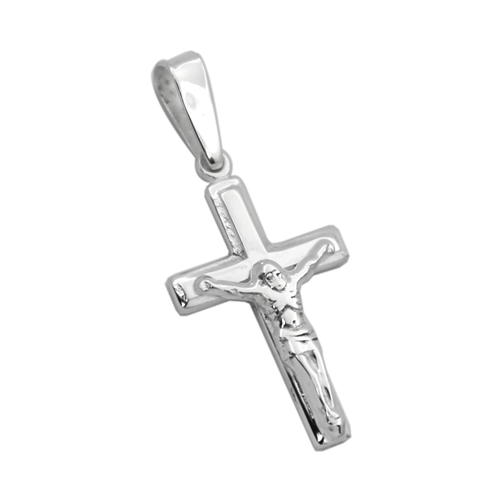 CRP11 - Silver High Polished Cross Pendant