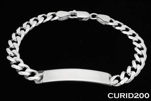 CURID200 - Silver Curb ID 200 Gauge