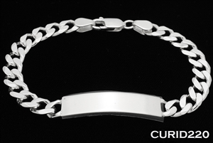 CURID220 - Silver Curb ID 220 Gauge