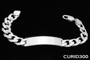 CURID300 - Silver Curb ID 300 Gauge