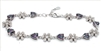 CZBR010 - Sterling Silver CZ Bracelet