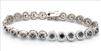 CZBR020 - Sterling Silver CZ Bracelet