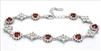 CZBR037 - Sterling Silver CZ Bracelet