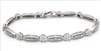 CZBR042 - Sterling Silver CZ Bracelet