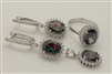 CZSS1014-MY Sterling Silver Oval CZ Sets