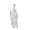 DCP1014 Silver Regular DC San Judas Pendant 75mm