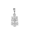 DCP1023 Silver DC Caravaca Cross Pendant