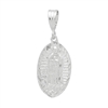 DCP1030 Silver Guadalupe Pendant 29mm