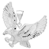 DCP1077 Silver DC Eagle Pendant 60mm