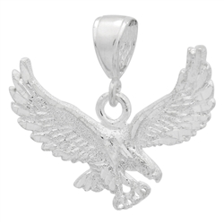 DCP1083 Silver DC Eagle Pendant 35mm