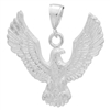 DCP1085 Silver DC Eagle Pendant 45mm