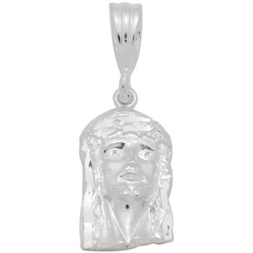 DCP1091 Silver DC Jesus Face 19mm