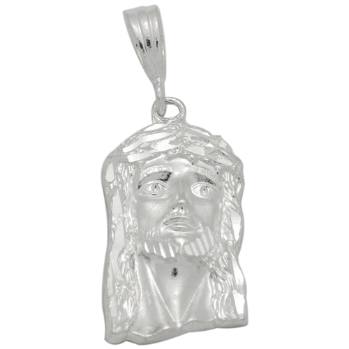 DCP1093 Silver DC Jesus Face 27mm