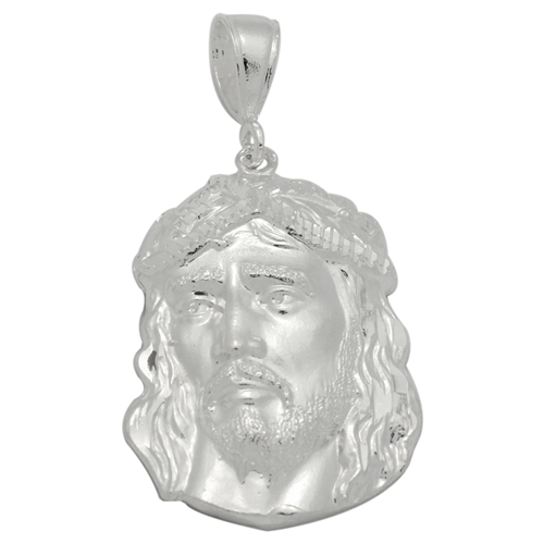 DCP1095 Silver DC Jesus Face 34mm