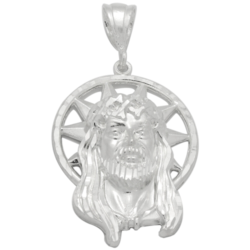 DCP1097 Silver DC Jesus Face 45mm