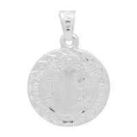 MI-P1006 Silver San Benito Pendant 20mm