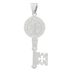 MI-P1022 Silver San Benito Key Pendant 48mm