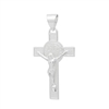 MI-P1026 Silver San Benito Cross Pendant XL 38mm