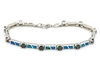 OPBR1032 - Silver Opal Bracelet