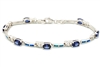 OPBR1050 - Silver Opal Bracelet