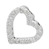 PCZ1036 - Silver CZ Small Heart Pendant