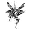 PHP1018 - Silver Fairy Pendant 37mm