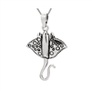 PHP1035- Sterling Silver Movable Stingray Pendant