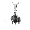 PHP1065- Sterling Silver Movable Sea Turtle Pendant