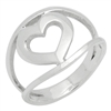 RPS1062 Silver Plain MultiBand Ring