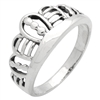 RPS1140 - Sterling Silver Crown Ring