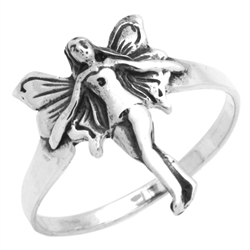 RPS1152 - Sterling Silver Flower Ring