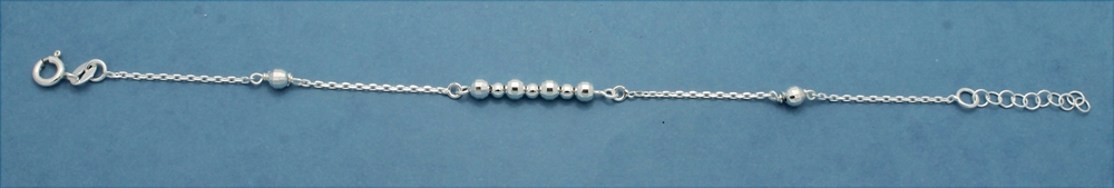 S113068B/1 Silver Charm Bracelet