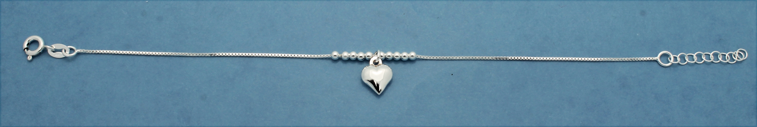 S113073B/1 Silver Charm Bracelet