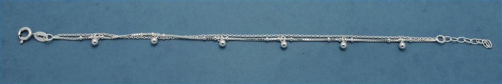 S116732B/3 Silver Charm Bracelet