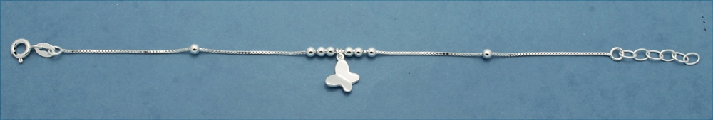 S119265B/2 Silver Charm Bracelet