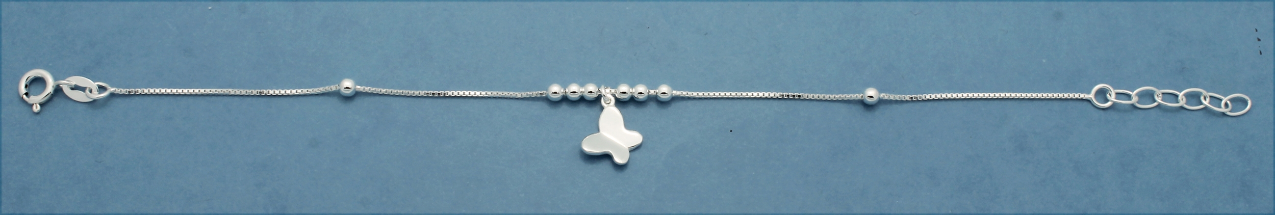 S119265B/2 Silver Charm Bracelet