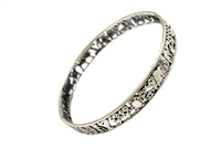 Sterling Silver Lucky Bangle SB001