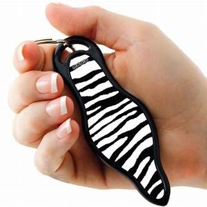 Self Defense Keychain by Munio: Urban Zebra