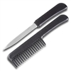 Black Comb Hidden Knife