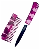 Camo Comb Knife Purple